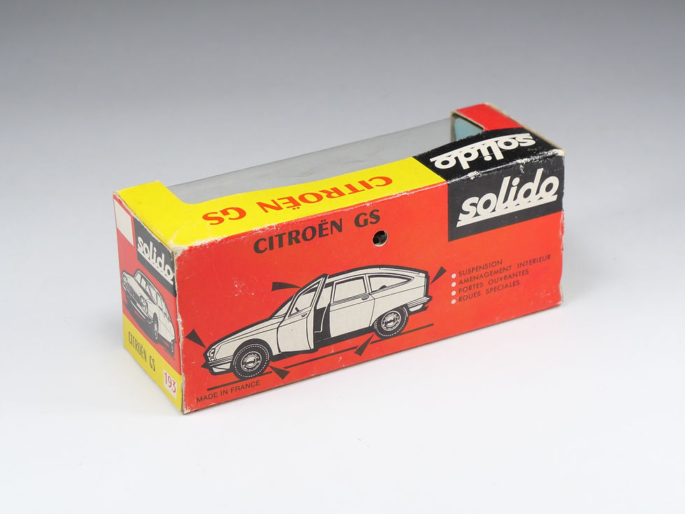 Miniature : SOLIDO - 193 - Citroen GS - En boite