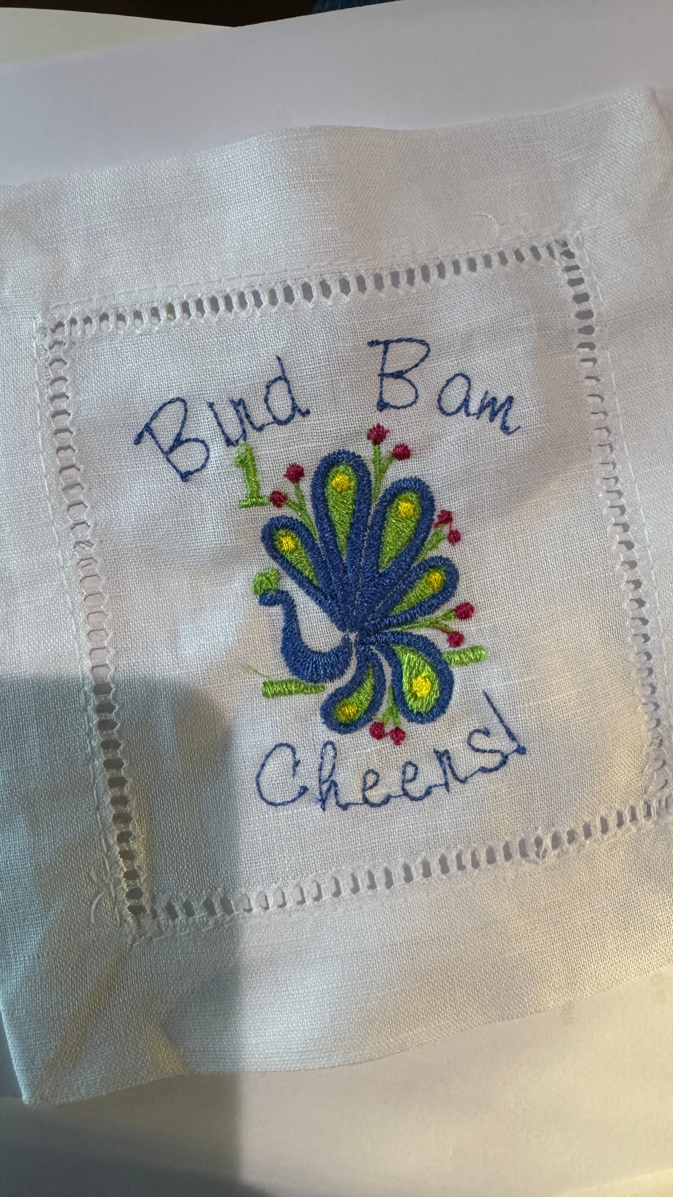 Bird Bam Cheers! Digital Embroidery Files