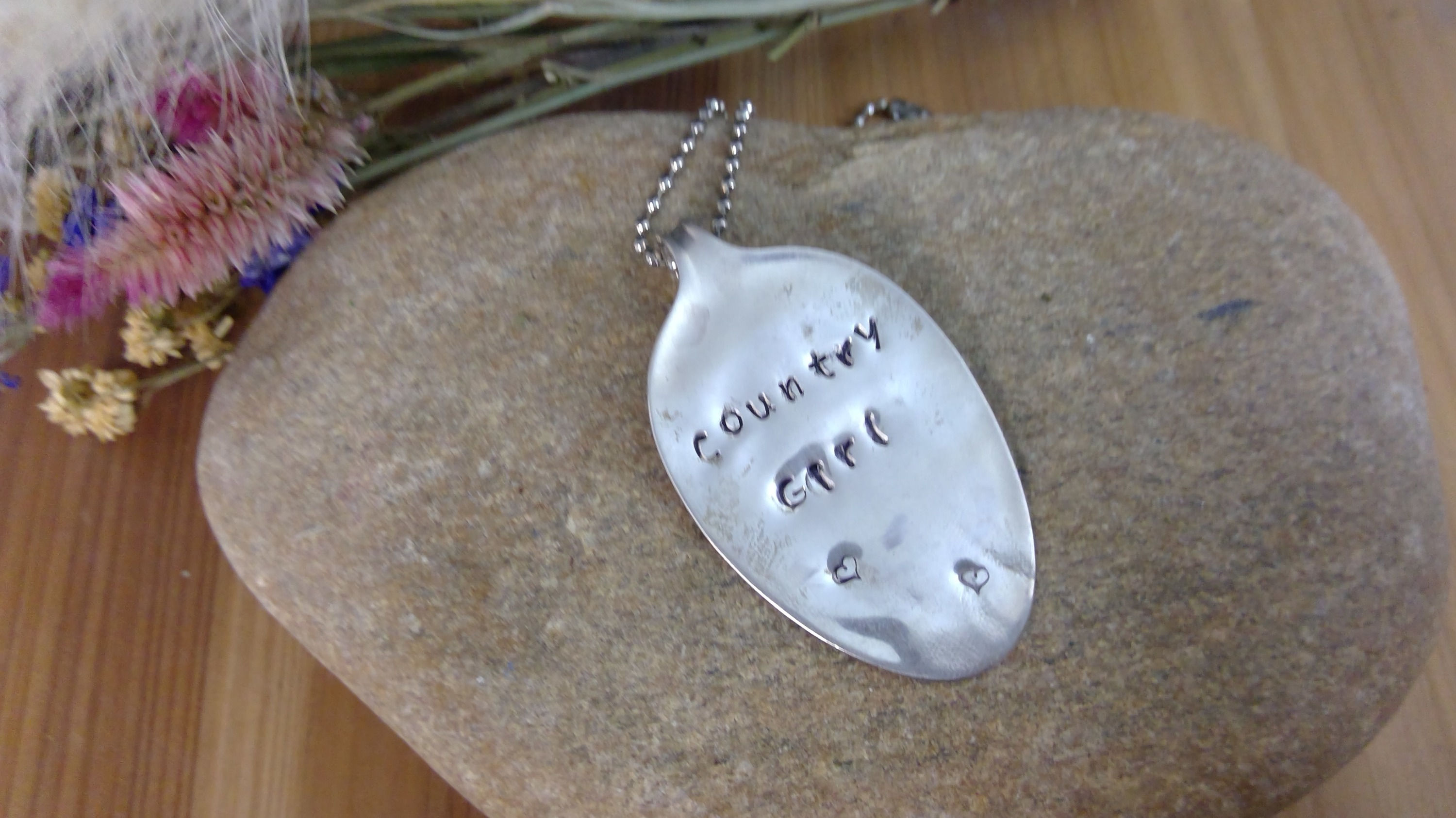 Pressed Spoon Necklace