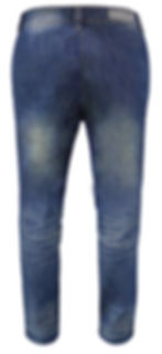 Thumbnail: BLUE MOM JEANS WITH CREASES【CM1328-18】