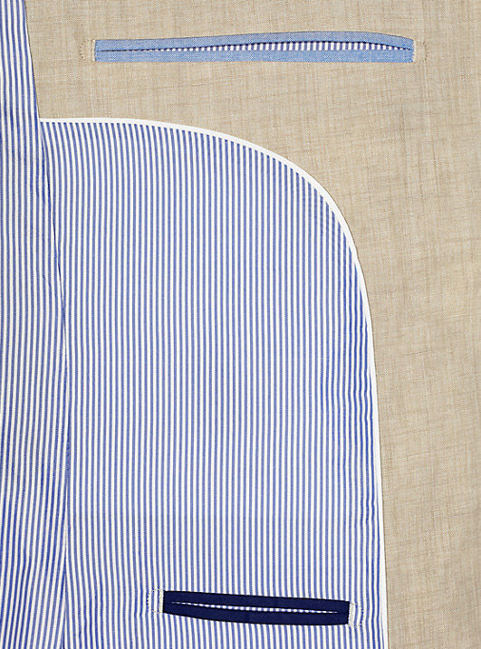 Thumbnail: OATMEAL NOTCH LAPEL -REGULAR FITTING SUIT