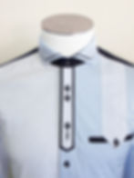 Thumbnail: Stripe Shirt with Double Collars
