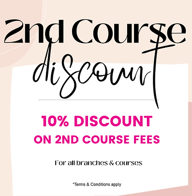 2nd Course Discount