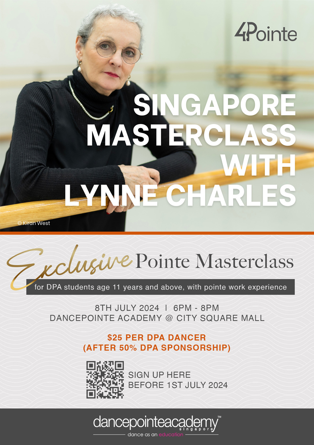 4pointe 4pointe Masterclass with Lynne Charles | DPA