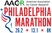 Mural for philadelphia marathon weekend AACR