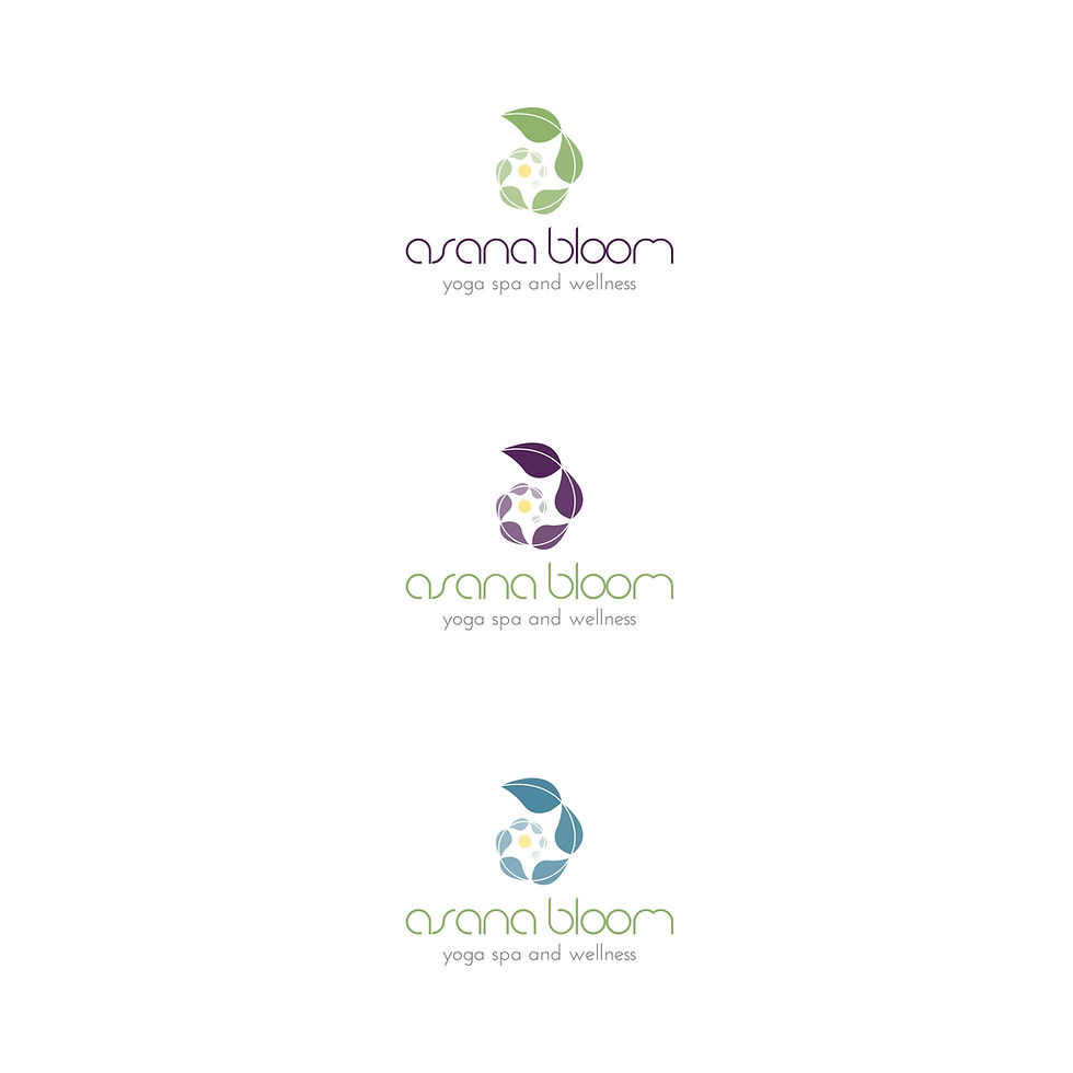 Thumbnail: Leaf Swirl Yoga Logo