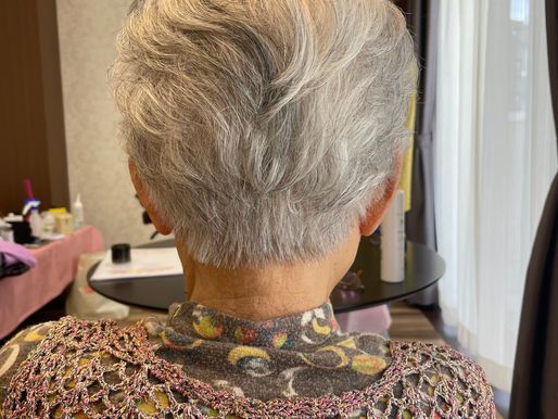 パーマでふんわり