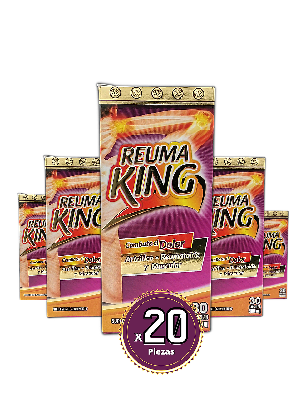 Reuma King 20 Piezas