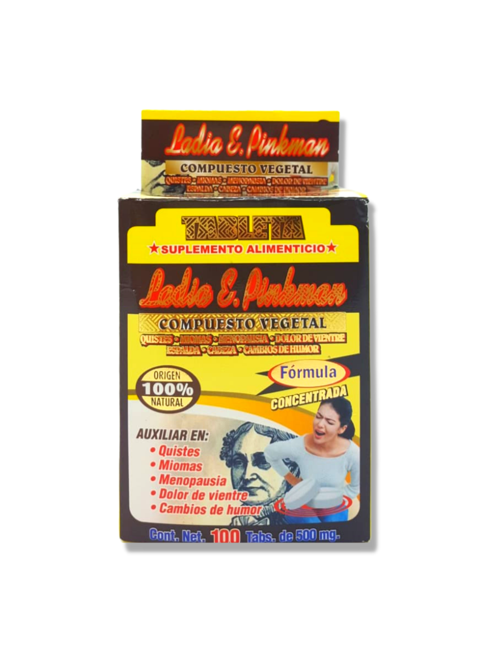 Compuesto de Lídia 100 tabletas