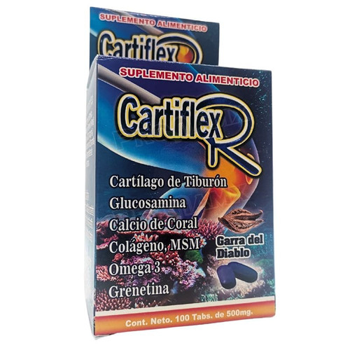 CartiflexR con Calcio de Coral 100 Tabletas | La Fuerza de la Salud ...