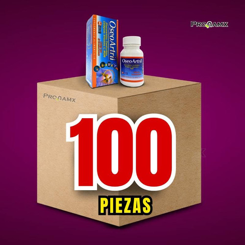 Caja con 100 Piezas Oseoartril 60 Tabletas | Productos Naturistas
