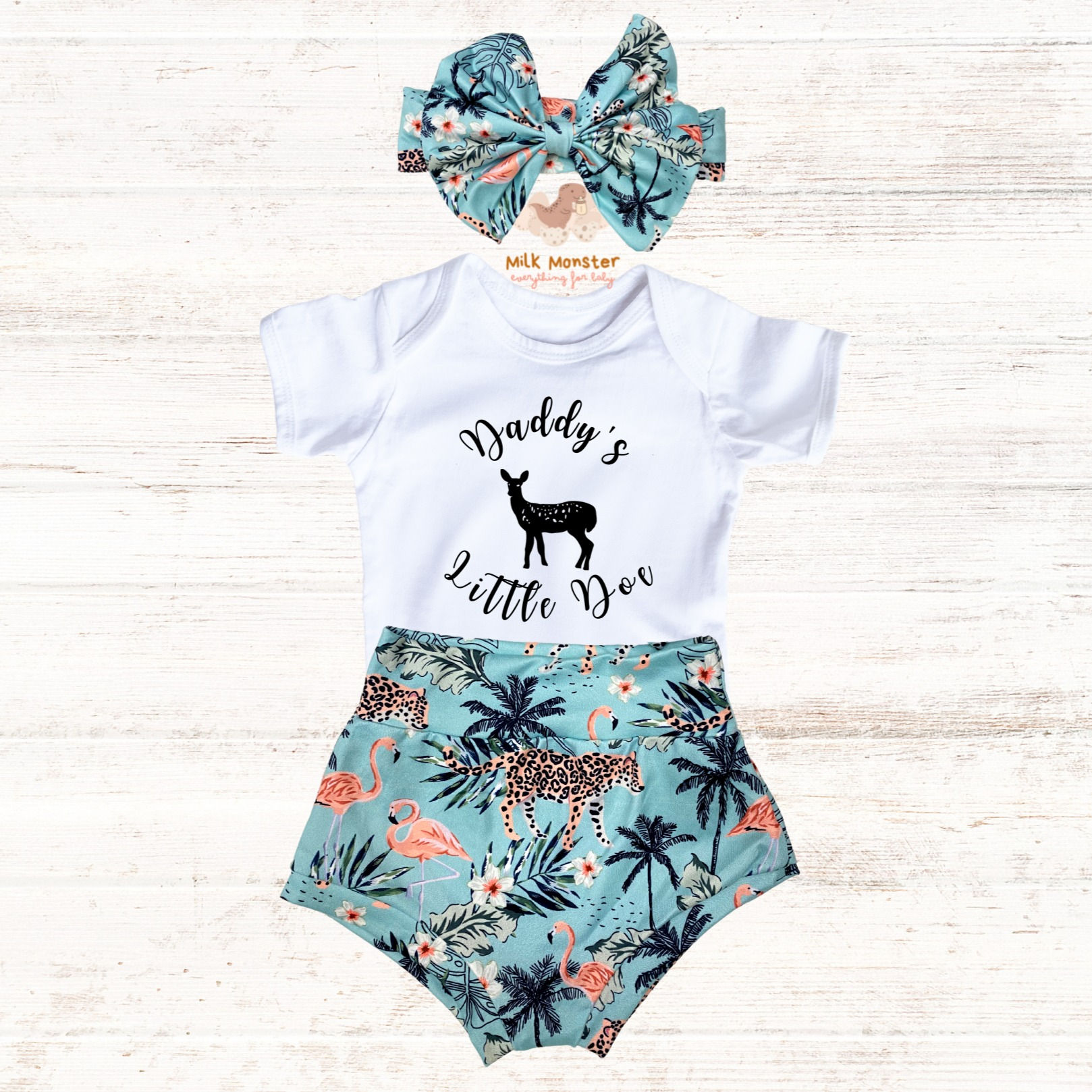 Bummies & Headband w Onesie