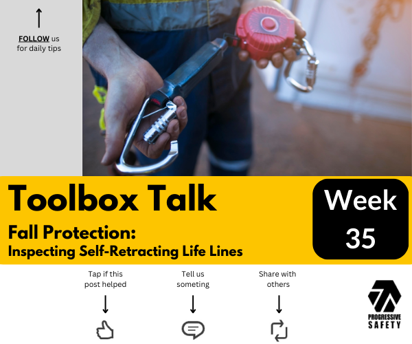 Fall Protection: Inspecting Self-Retracting Lifelines