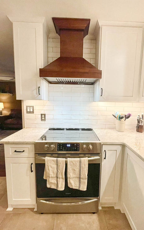 Custom Kitchen Cabinets Hood View