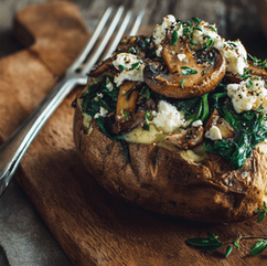 We picture using this as our winter potato inspiration—rich toppings, cozy textures and a warm, cand