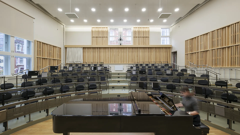 Image: Royal Opera House Chorus Rehearsal Room - courtesy Wright & Wright