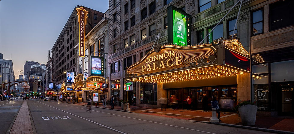 Image: courtesy of Playhouse Square, Cleveland. Ohio, USA