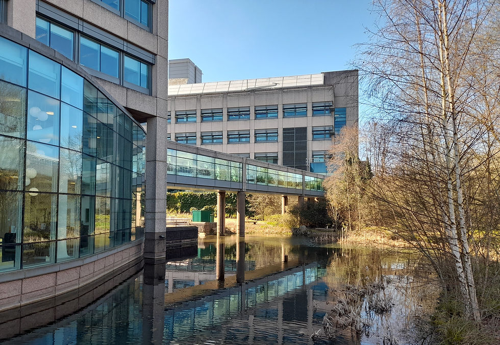 Above: GSK Campus at Stevenage, Hertfordshire