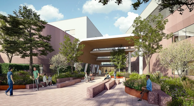 Planning approval for Jersey hospital with green campus
