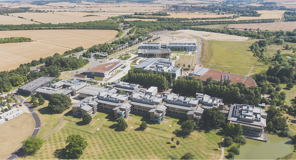 Above: Wellcome Genome Campus, Hinxton, Cambridgeshire (courtesy Wellcome)