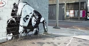 Restored Banksy art and public realm