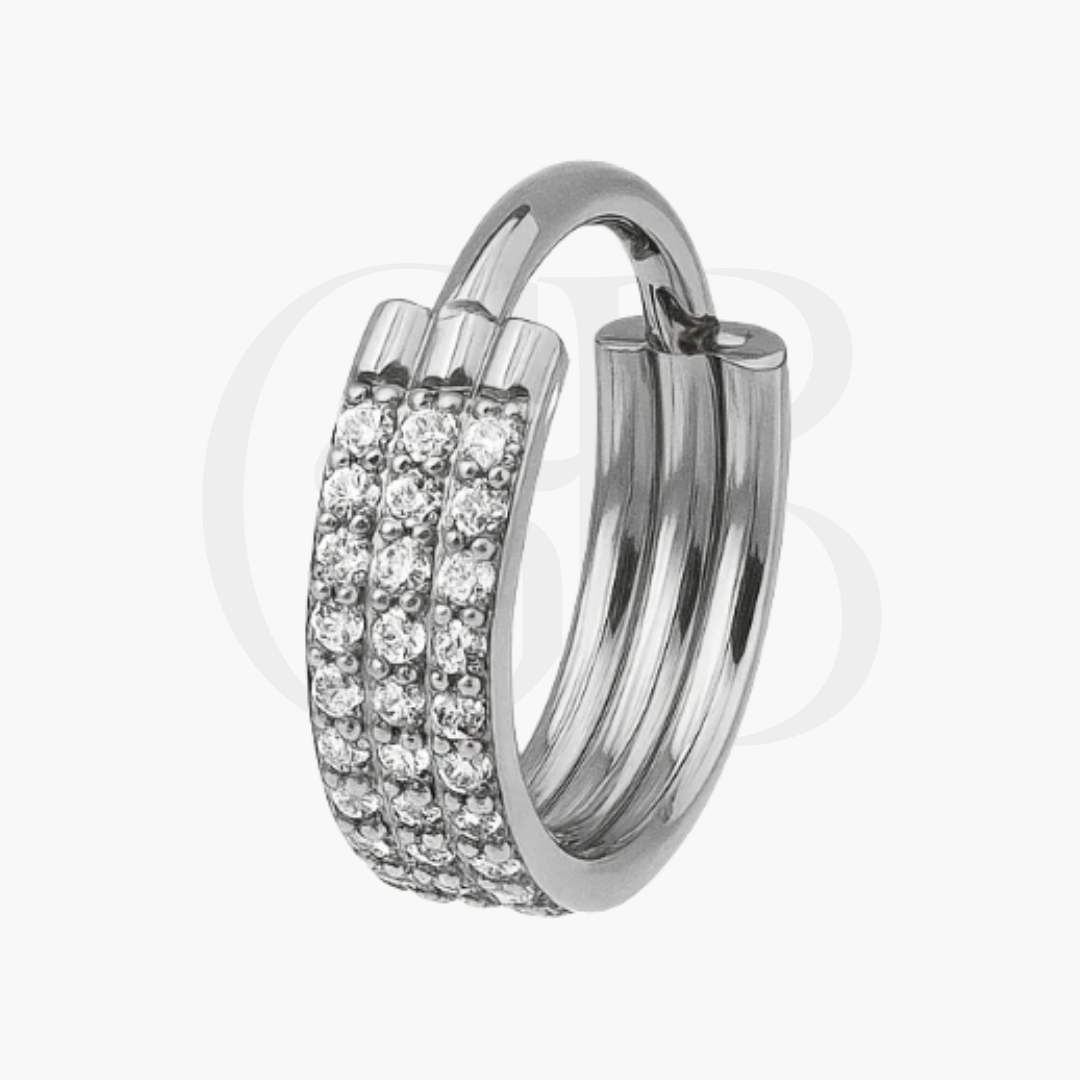 Argola Leonor | Piercing para Daith ou Septo