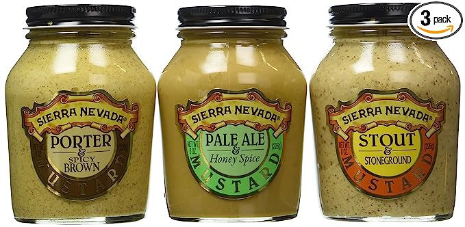 Sierra Nevada Mustard Gift Set for a picnic
