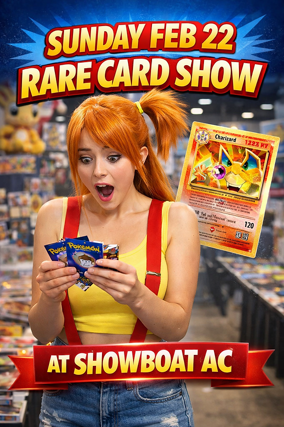 In Atlantic City, Rare Pokmon Cards, a $1,500 Tournament & Retro Toys Are Taking Over the Boardwalk for One Day Only In Atlantic City, Rare Pokmon Cards, a $1,500 Tournament & Retro Toys Are Taking Over the Boardwalk for One Day Only
