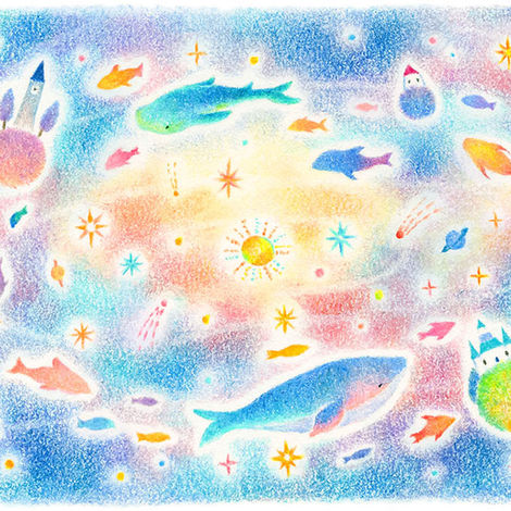 木管五重奏カラフルさん「DAC WORLD 管楽器 FAIR 2024特別企画『動物の謝肉祭』」でイラストを描かせていただきました