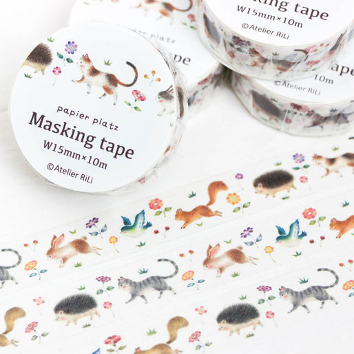 パピアプラッツ様からマスキングテープが2種類販売されました