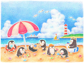 ペンギンたちの夏休み