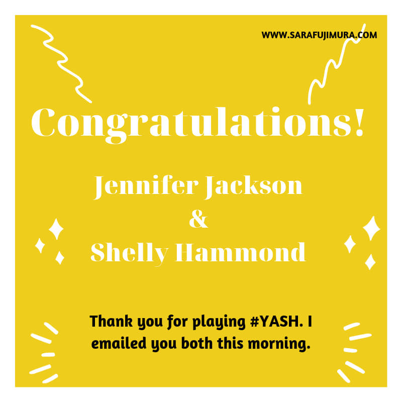 Thanks for playing the YA Scavenger Hunt!