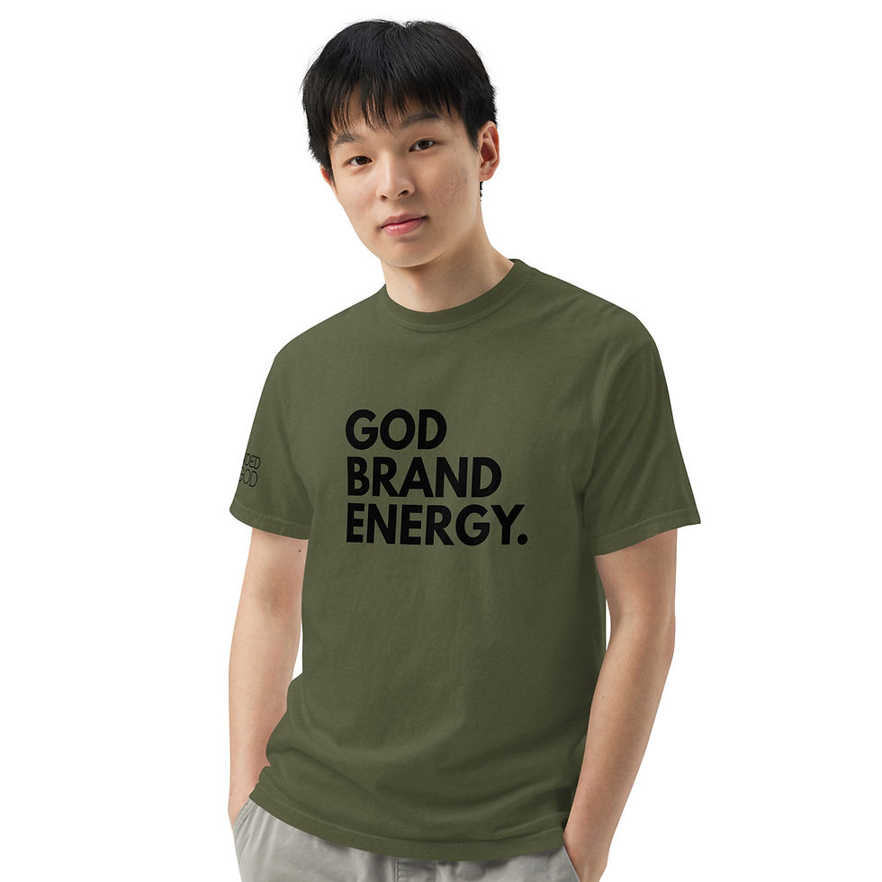 Thumbnail: God Brand Energy Tee (Dark)
