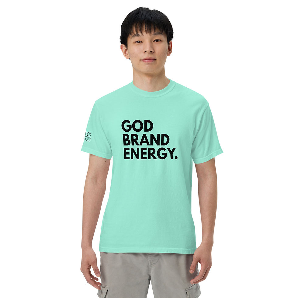 Thumbnail: God Brand Energy Tee (Dark)