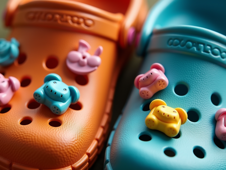 Unique 3D Croc Charms: Personalize Your Style