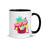 Thumbnail: White Ceramic Mug with Color Inside