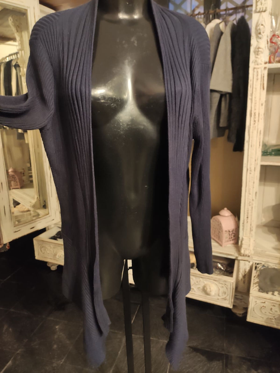 Miniatura: Cardigan blu navy