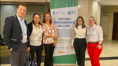 Haciendo presencia en la RIEI y el Foro Iberoamericana Incluye