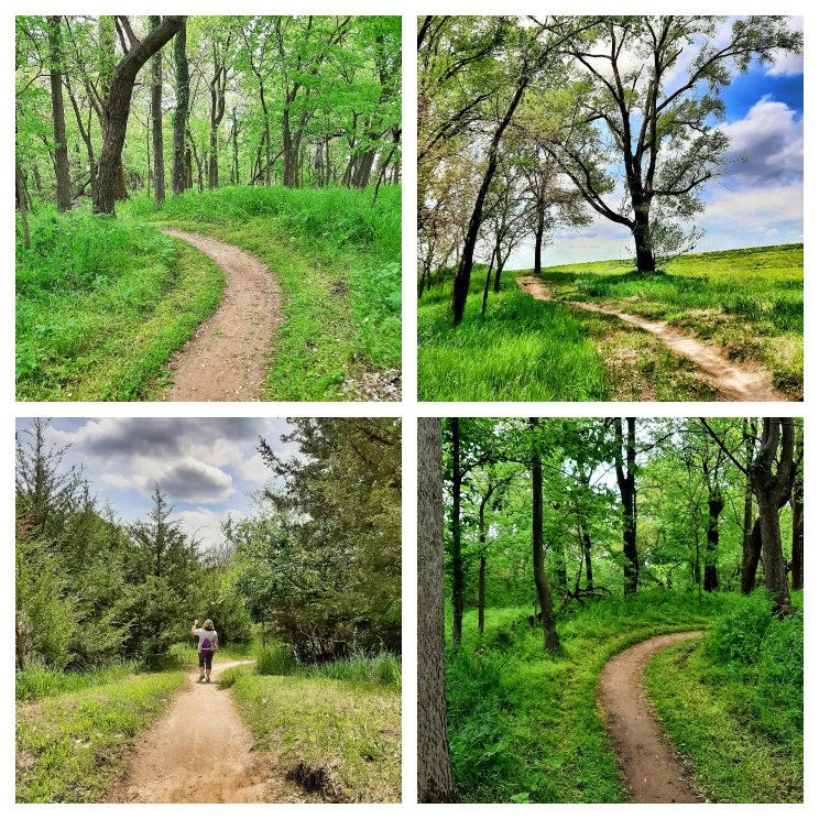 Lawrence River Hiking (and biking) Trails in Kansas a guide for hikers