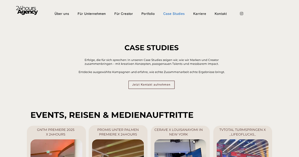 Vorher-Nachher Vergleich einer Website – Redesign durch HT WebMedia