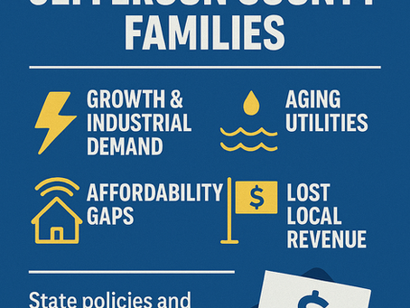 Why Utility Bills Are Squeezing Jefferson County Families — And What We Can Do About It