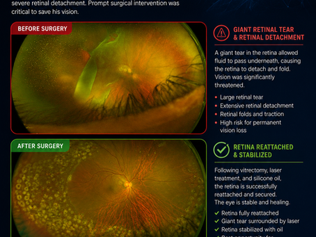 Complex retinal detachment repairs are routine for RCSC...