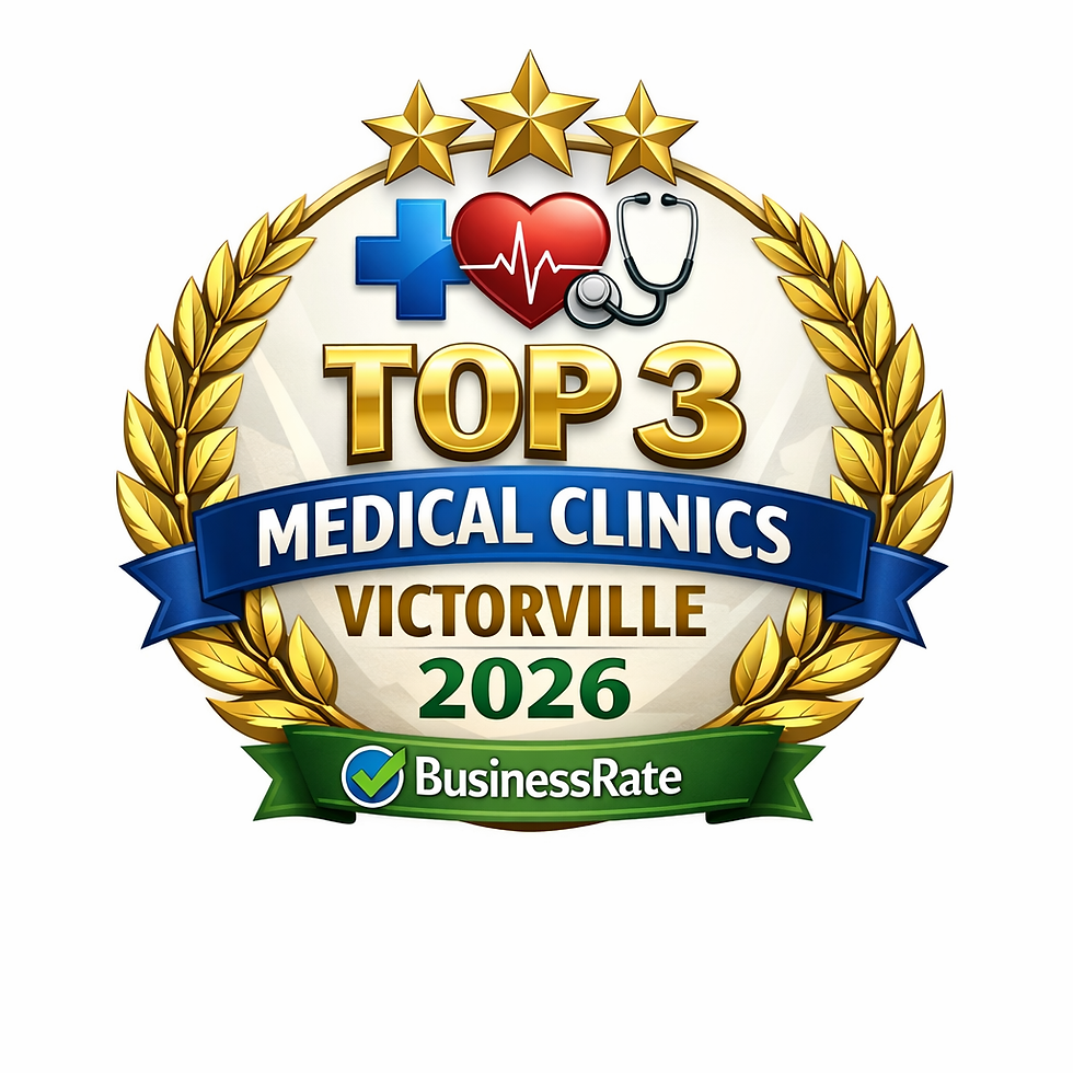 RCSC Recognized as a Top Medical Clinic in Victorville for 2026