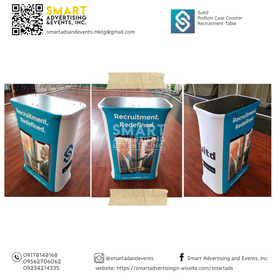 Exhibition Systems Tension Fabric Collapsible Booths Smart Advertising and Events, Inc,