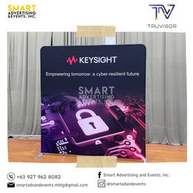 Exhibition Systems Tension Fabric Collapsible Booths Smart Advertising and Events, Inc,
