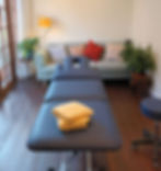 Melyn Therapies full body massage treatment couch Cardiff Penylan