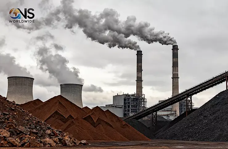Industrial Coal Power Station Supporting Global Development