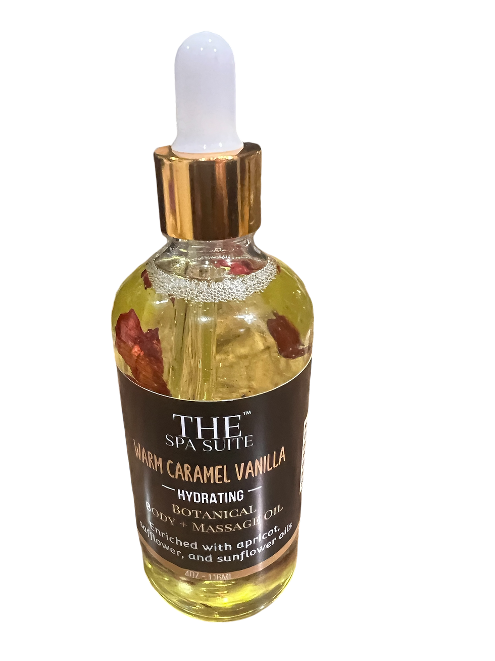 Body and Massage Oil Warm Caramel Vanilla