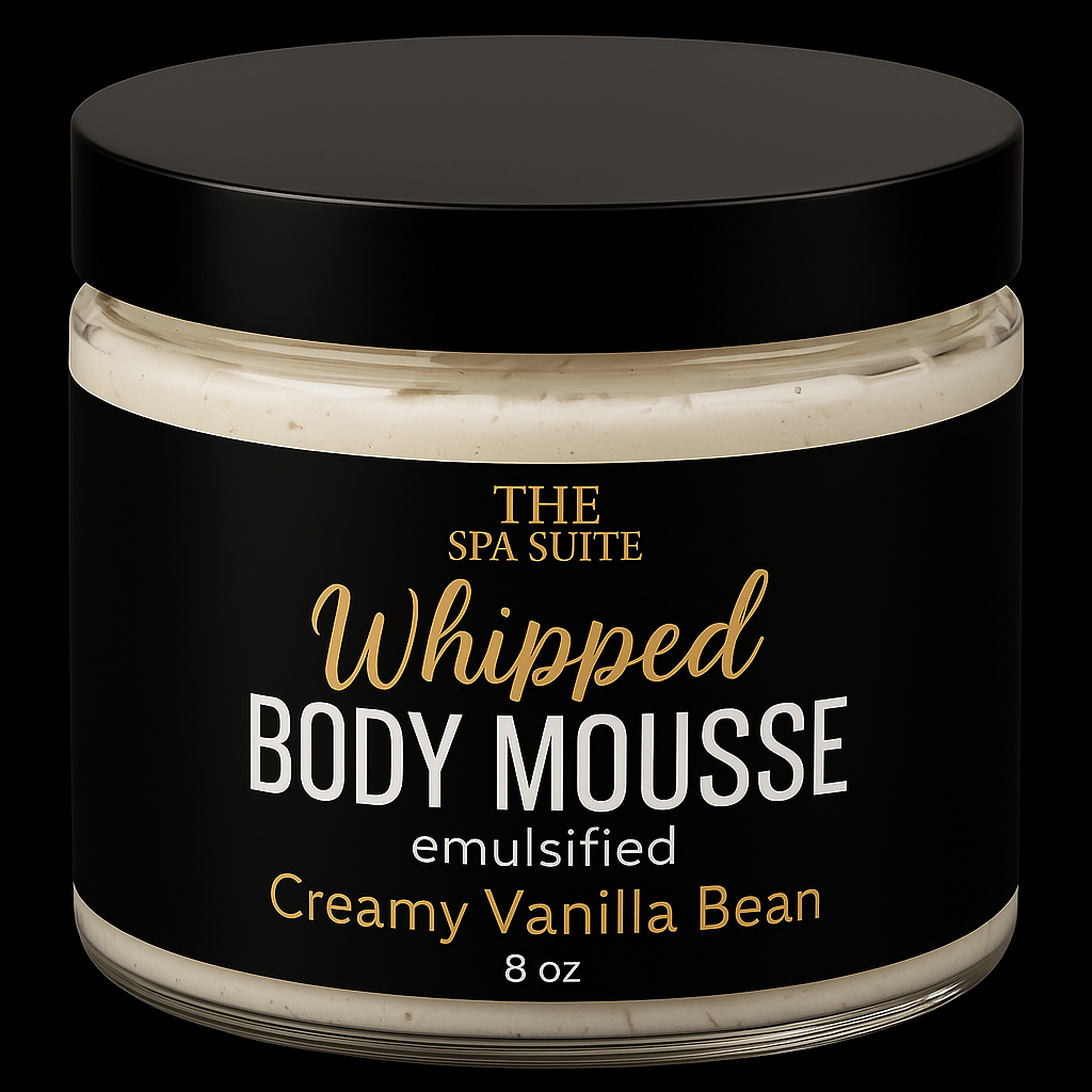 Whipped Body Mousse Emulsified (Creamy Vanilla Bean)