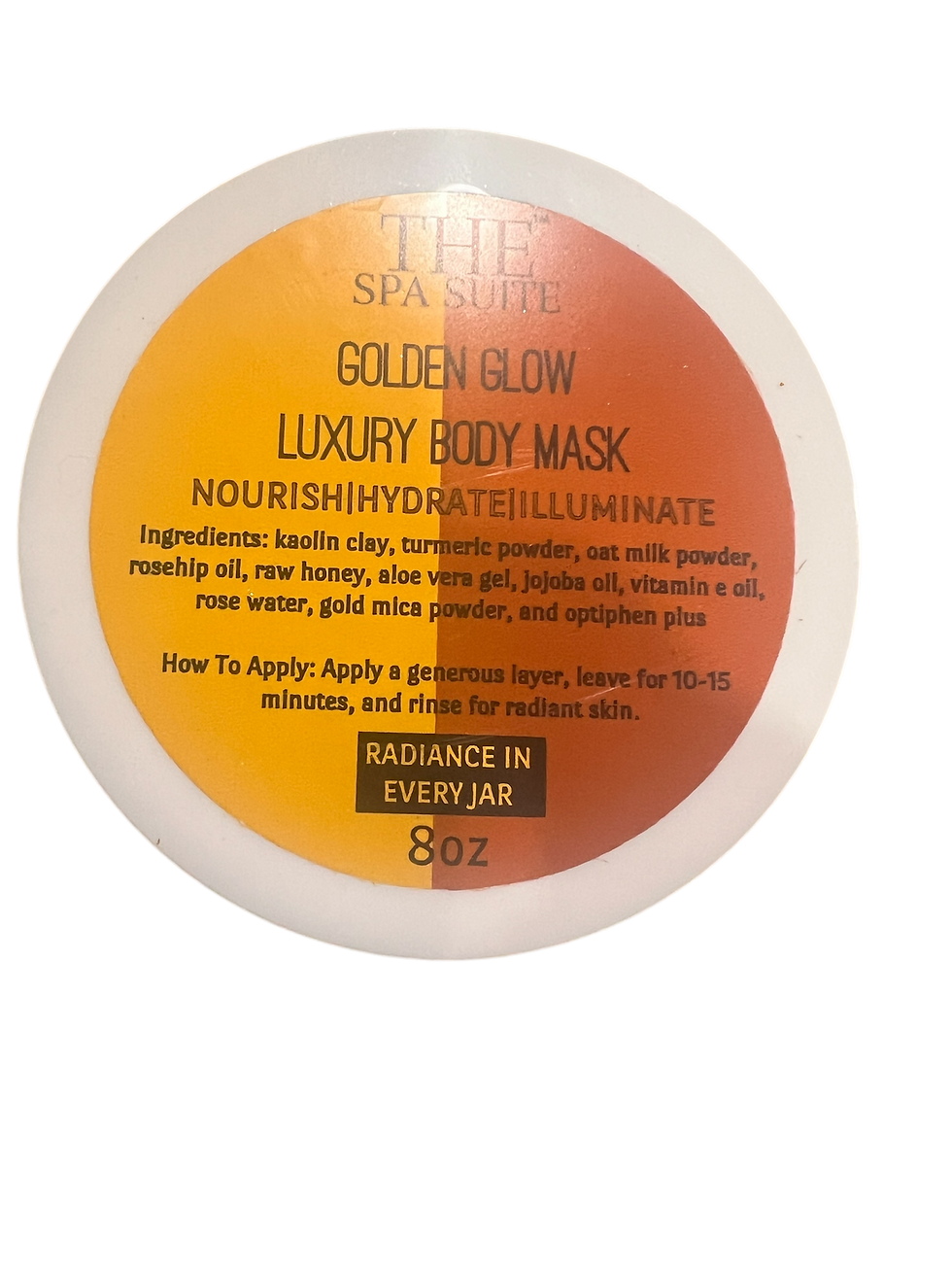 Golden Glow Luxury Body Mask